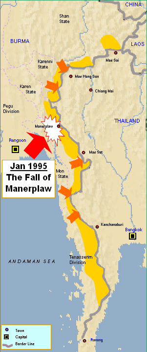 Manerplaw Hla Oo39s Blog A Brief History of Thailand Burma Border Situation 2007