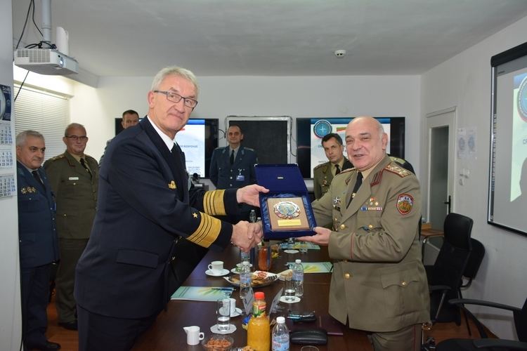 Manfred Nielson CMDR COE Welcomes Deputy Supreme Allied Commander Transformation