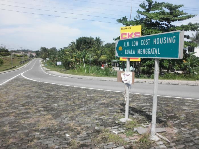 Manggatal Kuala Menggatal Low Cost Housing Road