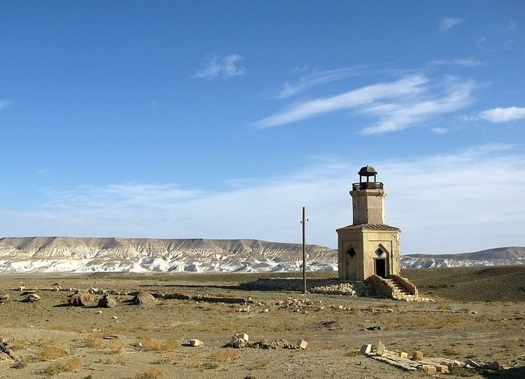 Mangyshlak Peninsula Kazakhstan Mangyshlak Peninsula Faux lighthouse World of