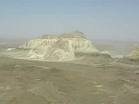 Mangyshlak Peninsula Mountainous desert in Mangyshlak peninsula Kazakhstan YouTube
