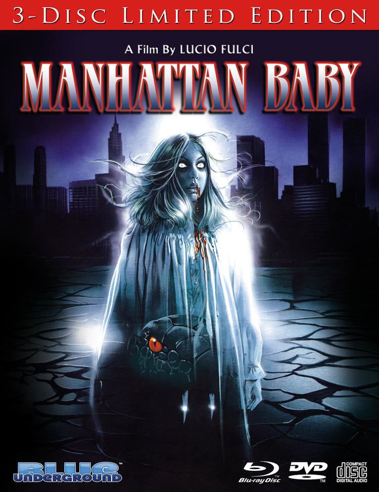 Manhattan Baby Lucio Fulcis MANHATTAN BABY Bluray DVD Release Details Cover