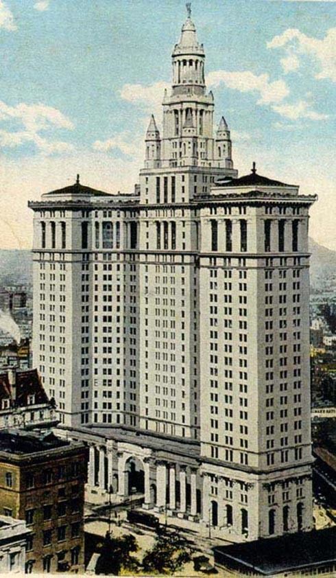 Manhattan Municipal Building New York Architecture Images THE MUNICIPAL BUILDING