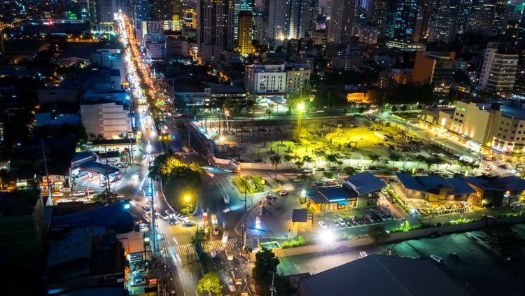 Manila by Night Timelapse Of Metro Manila By Night Philippines Stock Footage Video