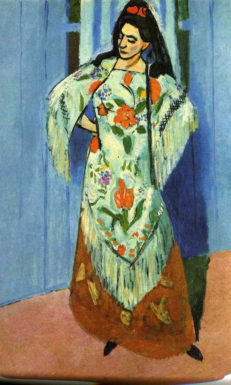 Manila shawl Manila Shawl 1911 Henri Matisse WikiArtorg