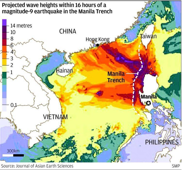 Manila Trench Disputes over sovereignty hide quake and tsunami danger in Manila