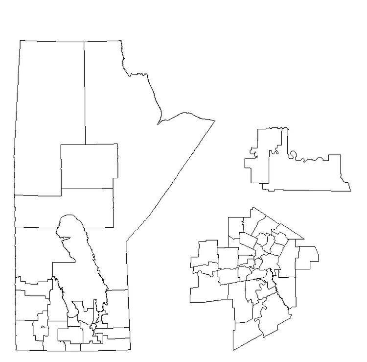 Manitoba Electoral Redistribution, 2008