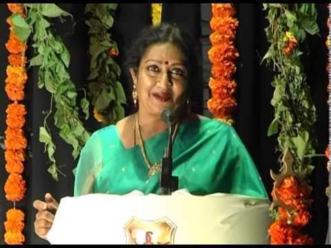 Manju Bhargavi SPEECH BY SMTMANJU BHARGAVI YouTube