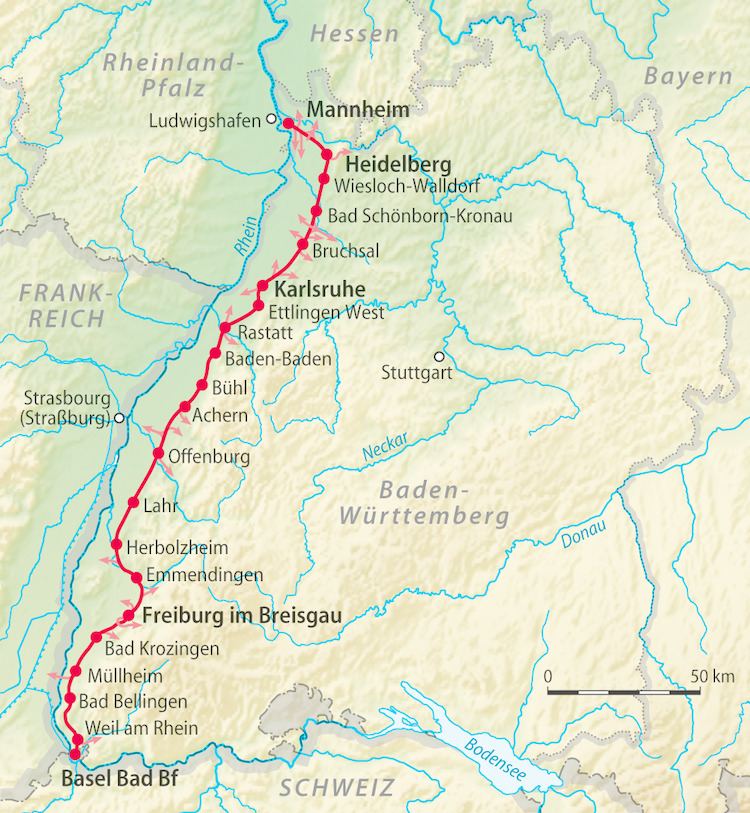 Mannheim–Karlsruhe–Basel railway