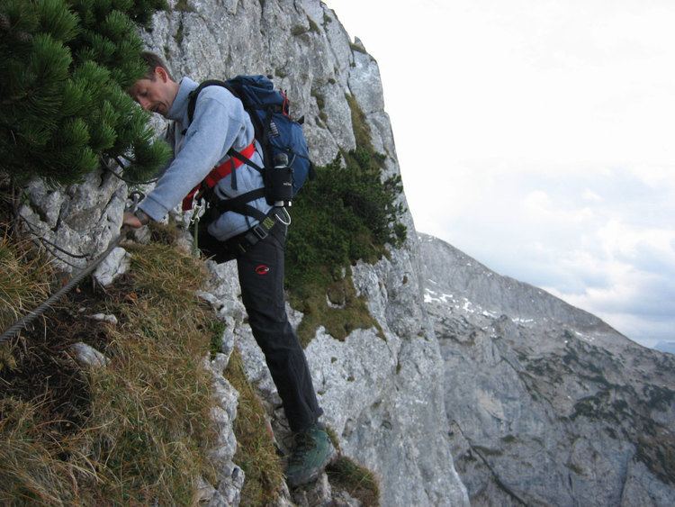 Mannlgrat Hoher Gll ber den Klettersteig am Mannlgrat Kehlstein