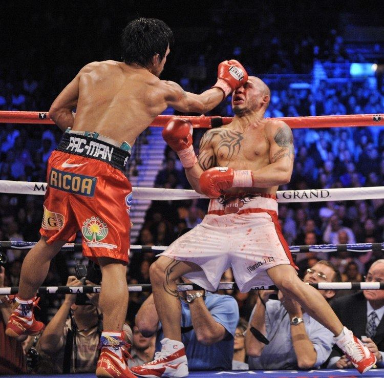 Manny Pacquiao vs. Miguel Cotto Manny Pacquiao39s greatest fights No 3 Miguel Cotto LA Times