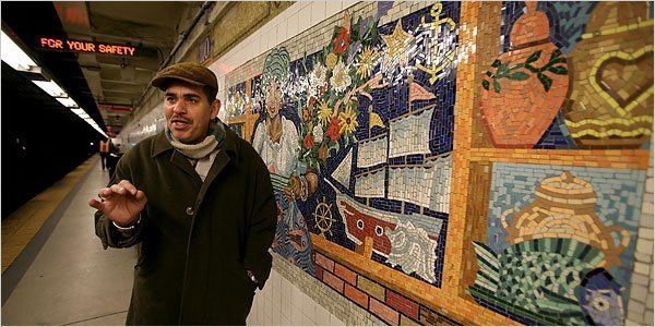 Manny Vega In Mosaics an Artist39s Lasting Impression The New York