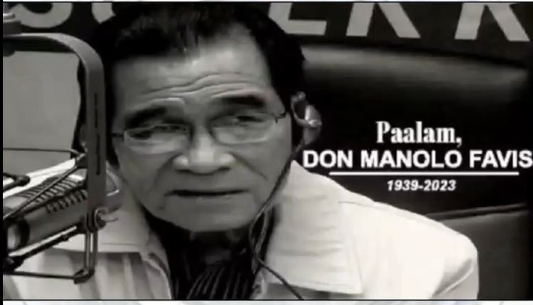 Radio anchor Don Manolo Favis dies at 84 | GMA News Online