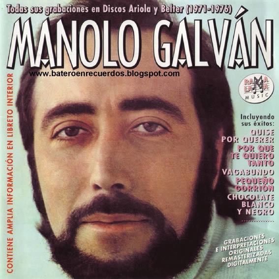 Manolo Galván Muere a los 66 aos Manolo Galvn cantante de los Sonors y Los Gritos