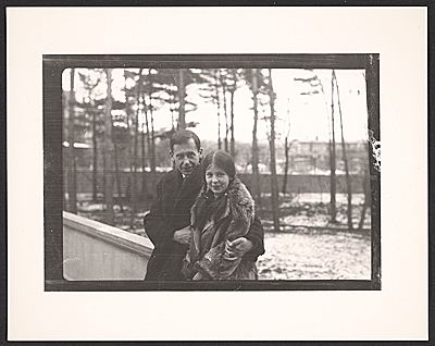 Manon Gropius Walter Gropius and his daughter Manon Gropius at Dessau