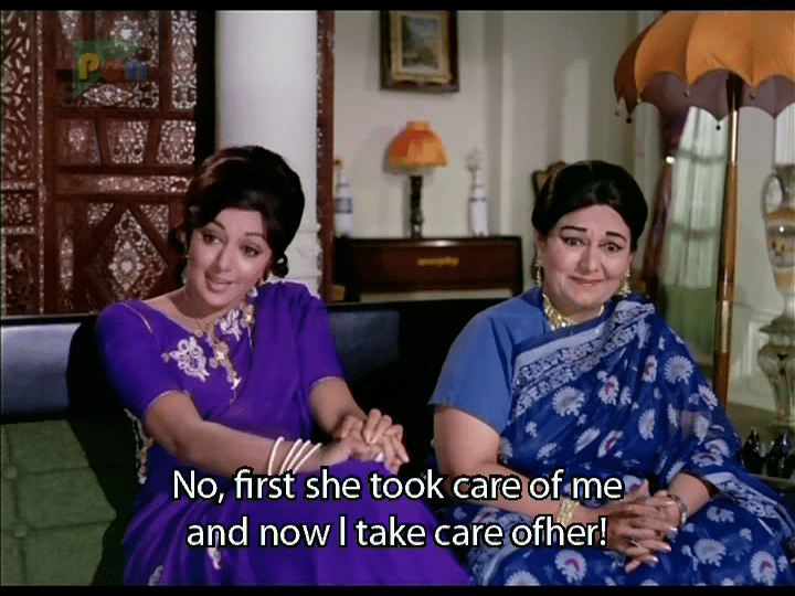 Manorama (film) movie scenes But it s Hema and Manorama who are the two essential elements to the film and their scenes together still make me laugh every time 