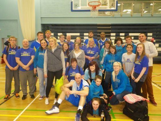 Mansfield Giants Nottinghamshire Basketball Association First round Play Off Loss