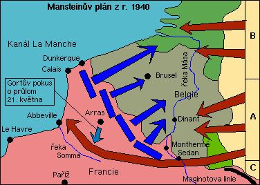 Manstein Plan How did France fall in 1940 when the Germans did the exact same