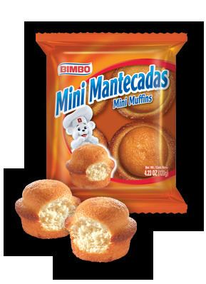 Mantecadas Bimbo Bread Mini Mantecadas Mini Muffins