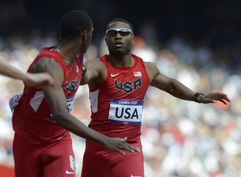 Manteo Mitchell Manteo Mitchell watches 4x400 on crutches vows return