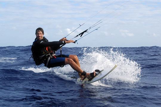 Manu Bertin Kitesurf Traverse de l39Atlantique de Manu Bertin