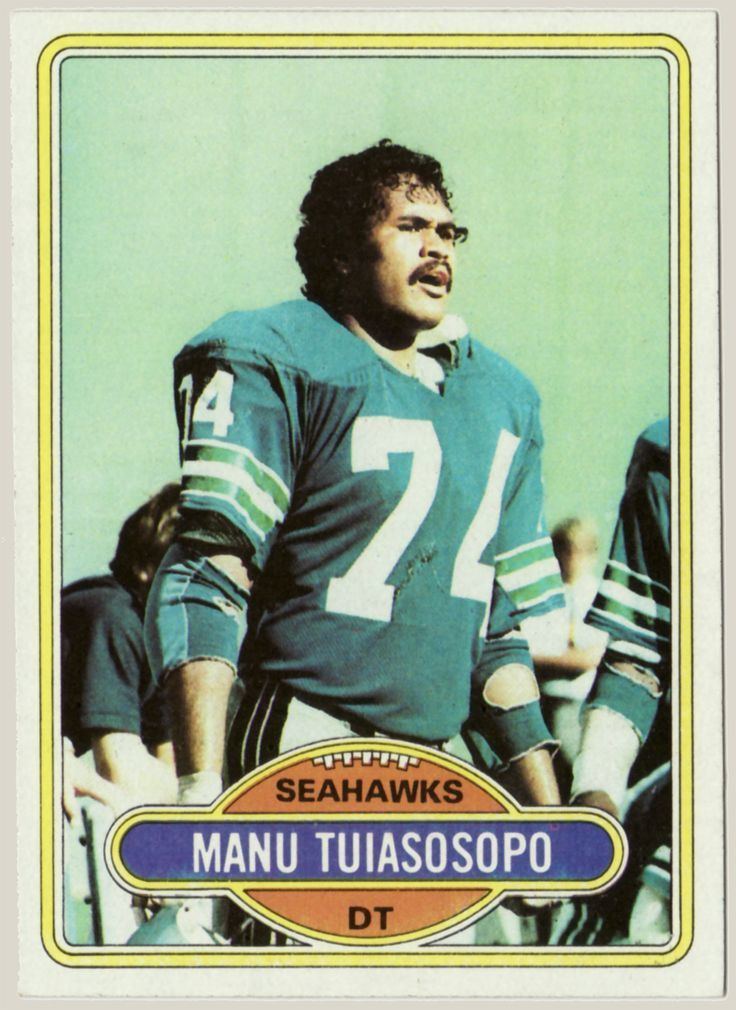 Manu Tuiasosopo Manu Tuiasosopo Seahawks 1980 Seahawks Pinterest