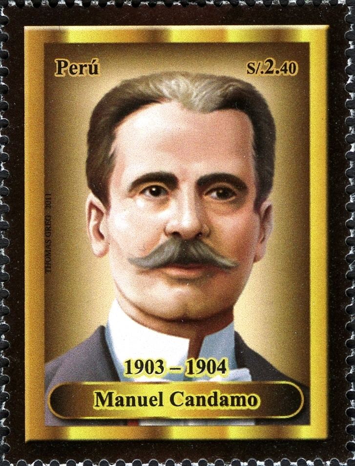 Manuel Candamo WNS PE06511 Presidents of Peru Manuel Candamo