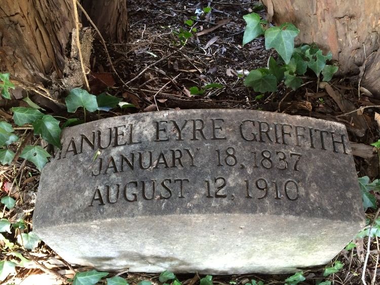 Manuel Eyre Manuel Eyre Griffith 1837 1910 Find A Grave Memorial