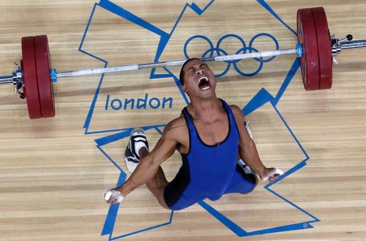 Manuel Minginfel London Olympics Day 3 Weightlifting Photos Olympics