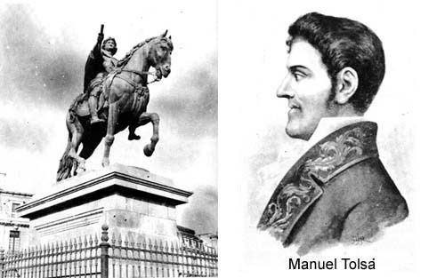 Manuel Tolsa EL CABALLITO Historia Estatua Ecuestre de Carlos IV
