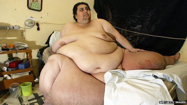 Manuel Uribe, former world's heaviest person, dies at 48 - BBC News