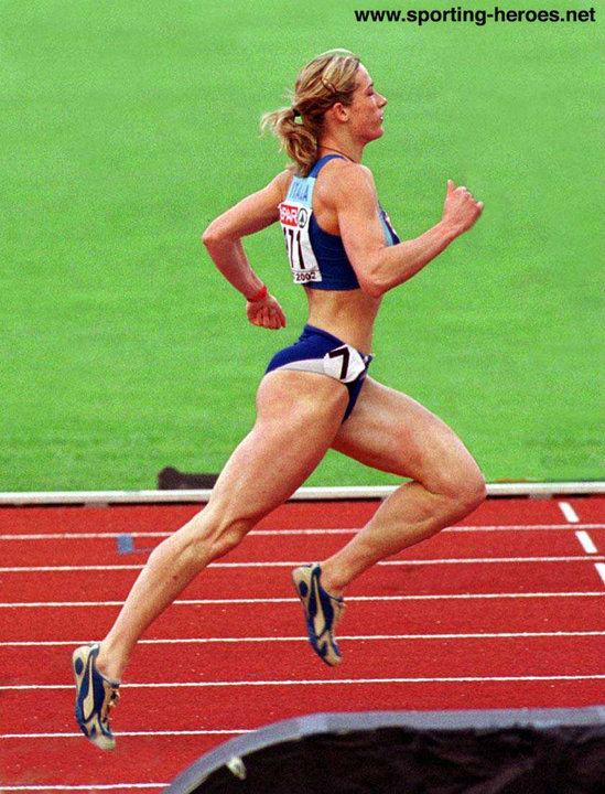Manuela Levorato Manuela LEVORATO 100m amp 200m bronze medals at 2002