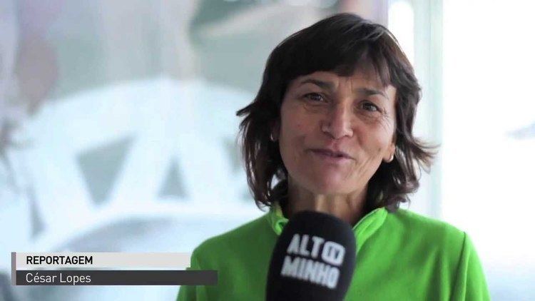 Manuela Machado Manuela Machado pede apoio do pblico na Meia Maratona de