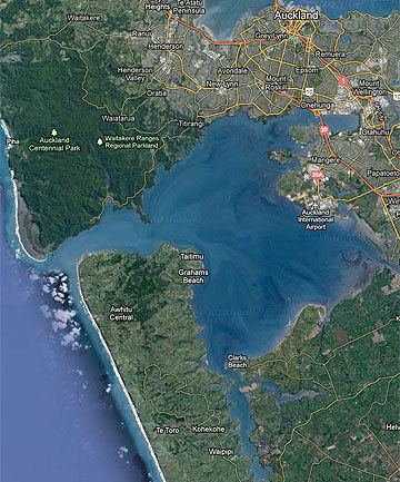 Manukau Harbour Google gaffe turns harbour into lake Stuffconz