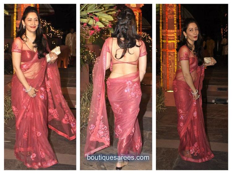 Manyata Dutt manyata dutt in embroidery saree Boutiquesareescom