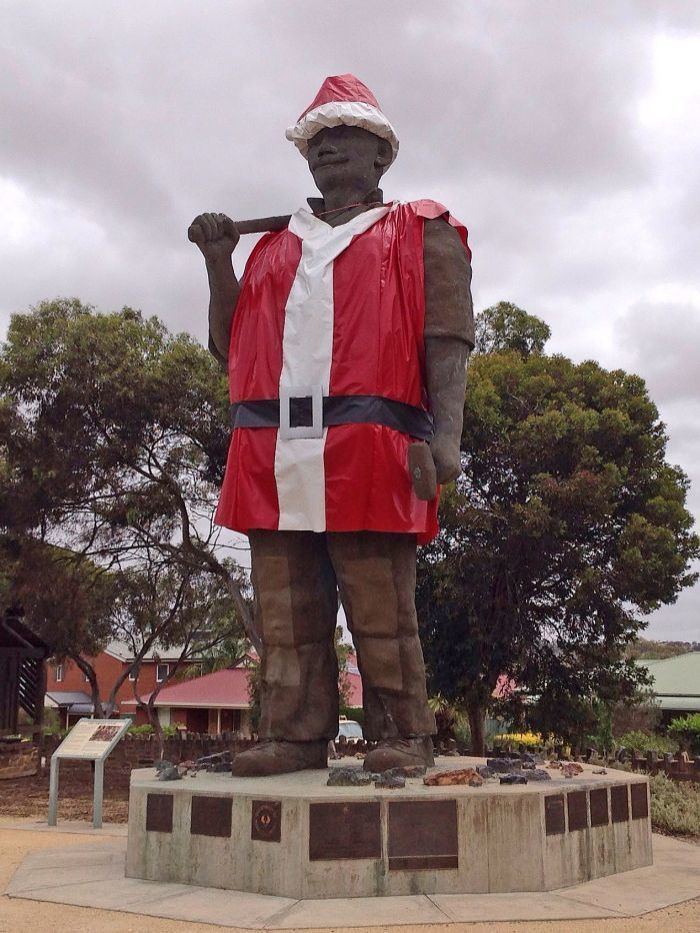 Map the Miner Big fella gets a Christmas makeover ABC News Australian