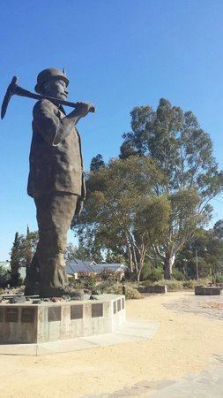 Map the Miner Map The Miner statue along Gawler Rd at Kapunda Picture of Map The