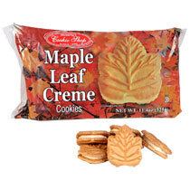 Maple leaf cream cookies Fear No Food Manning39s Maple Leaf Creme Cookies