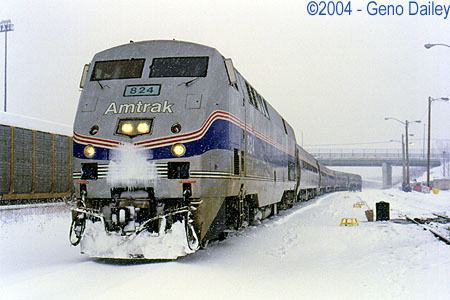 Maple Leaf (train) Niagara Falls To AlbanyRensselaer NY January 12th13th 2004