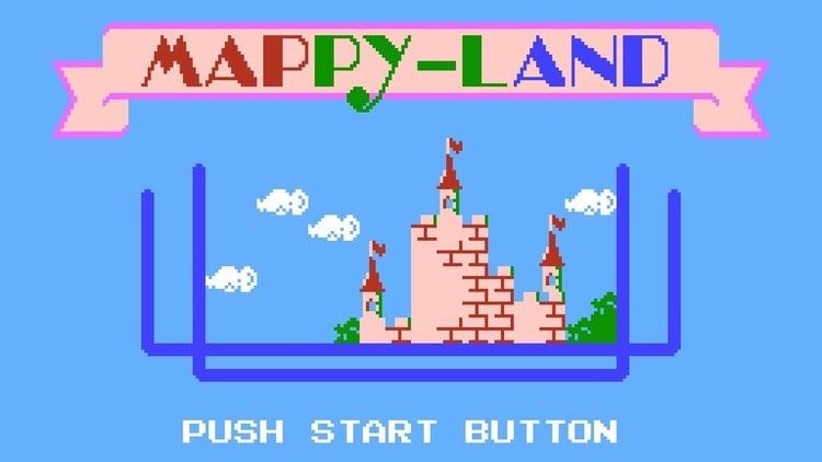 Mappy-Land MappyLand NES Gameplay YouTube