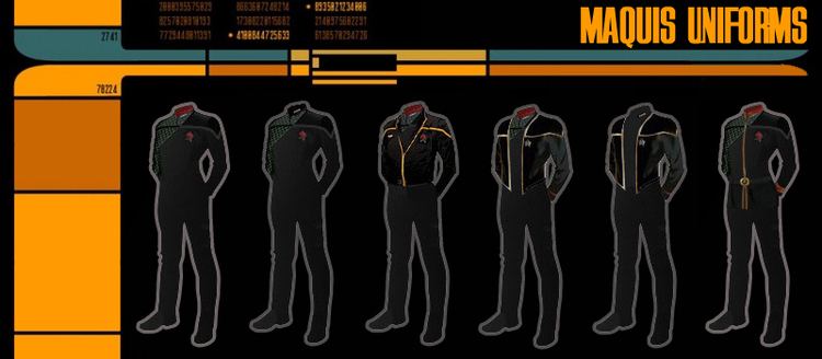 Maquis (Star Trek) Uniforms Maquis Forces International
