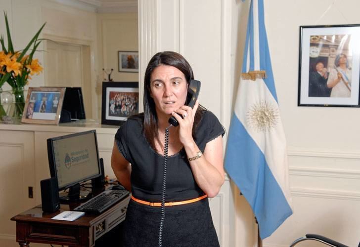 María Cecilia Rodríguez La ministra de Seguridad ni figura NCN