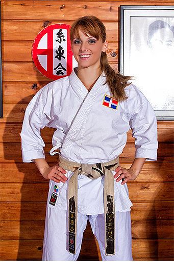 María Dimitrova dimitrova dojo escuela de karate republica dominicana