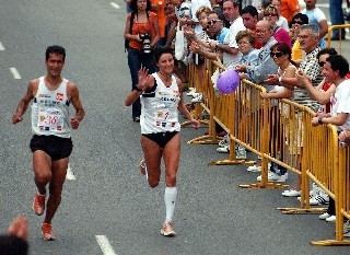 María José Pueyo Mara Jos Pueyo cierra el triplete maratoniano femenino en Pekn