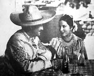 María Luisa Zea Jorge Negrete y Mara Luisa Zea en Aqu lleg el valentn 1938