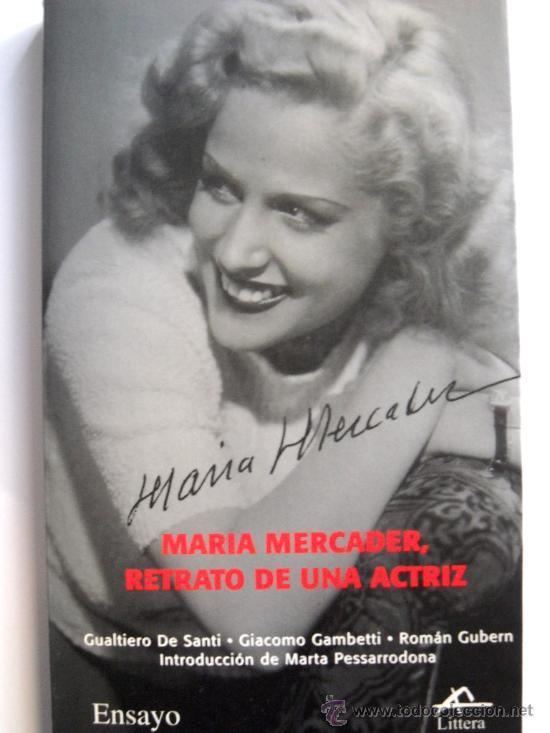 María Mercader maria mercader retrato de una actriz Comprar Biografas de