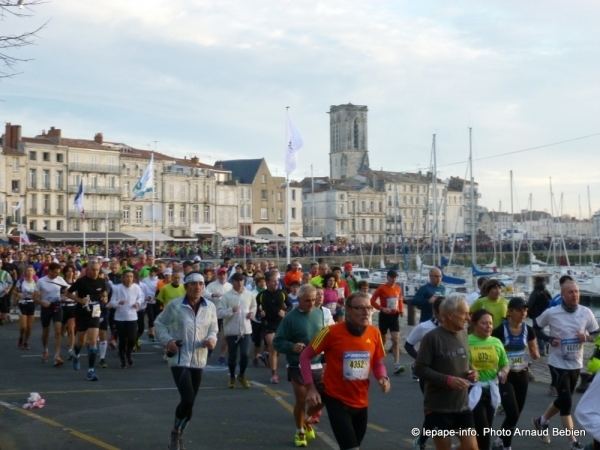 Marathon de La Rochelle Les rsultats du marathon de La Rochelle 17 le 30 novembre 2014