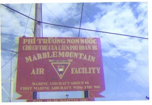 Marble Mountain Air Facility 1st Marine AirCraft group MARBLE MOUNTAIN AIR FACILITY 5km SE of