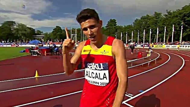 Marc Alcalá Atletismo Marc Alcal campen de Europa sub 23 de 1500 metros