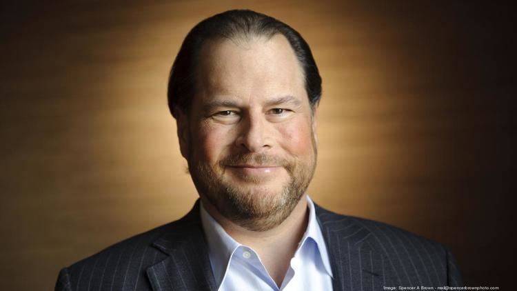 Marc Benioff Newsmaker 2014 Salesforce CEO Marc Benioff becomes a